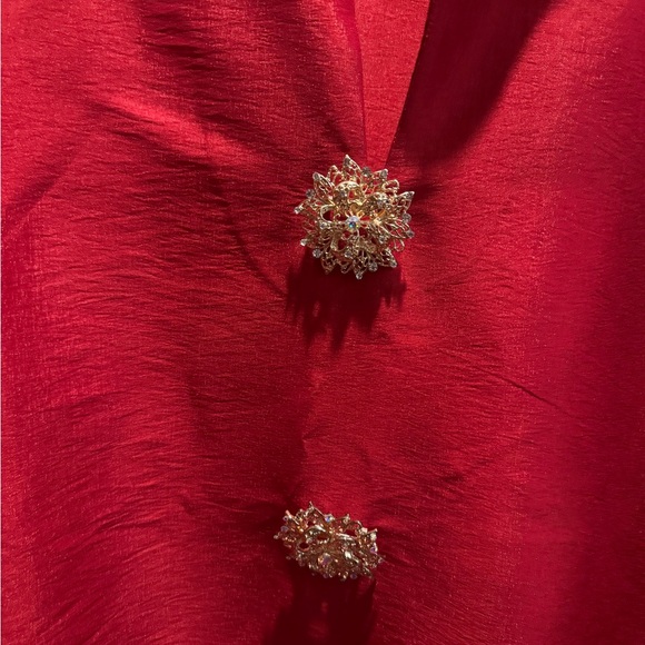 New Red Boubou gown. Elegant dress. African/ Nigerian style - Picture 5 of 8